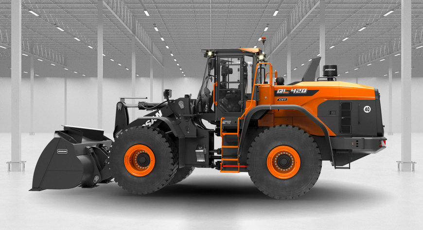 Doosan DL420CVT-7 Wheel Loader Saves 9 l/h in Fuel